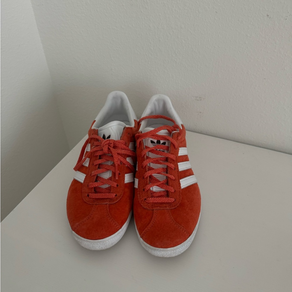adidas gazelle silver green womens ADIDAS Gazelle Indoor Orange JS0713